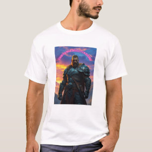 T-shirt do guerreiro resistente.