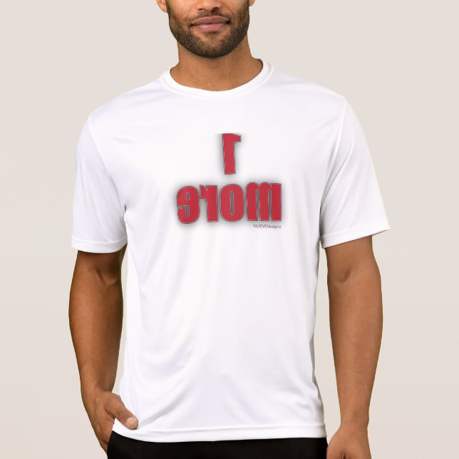T-shirt do Gym - 1 mais imagem invertida () (Frente)