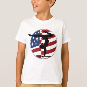 T-shirt do Gymnast dos EUA