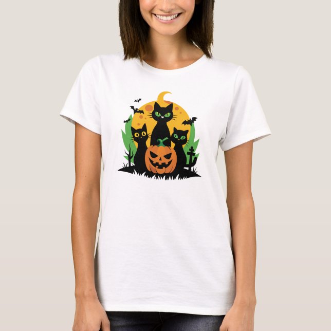 T-shirt do Halloween (Frente)