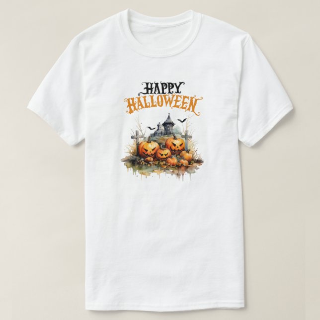 T-Shirt do Halloween (Frente do Design)