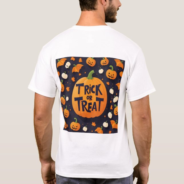 t-shirt do Halloween (Verso)