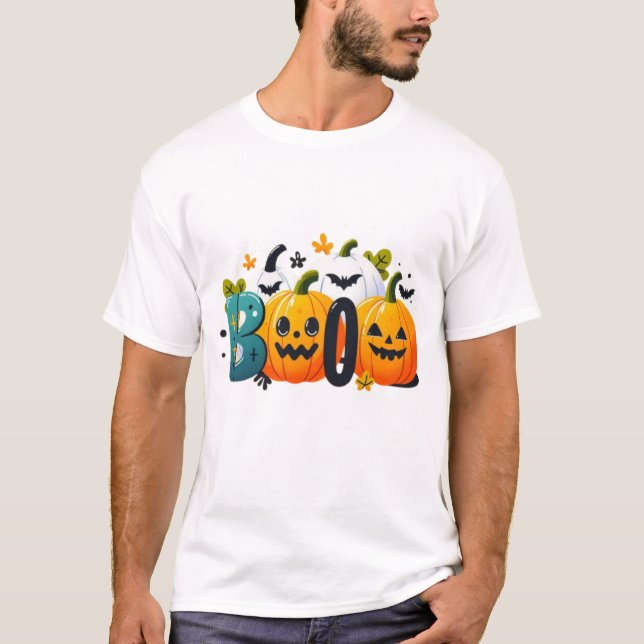 T-shirt do Halloween (Frente)