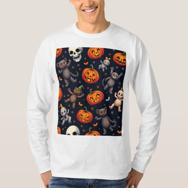 T-shirt do Halloween (Frente)