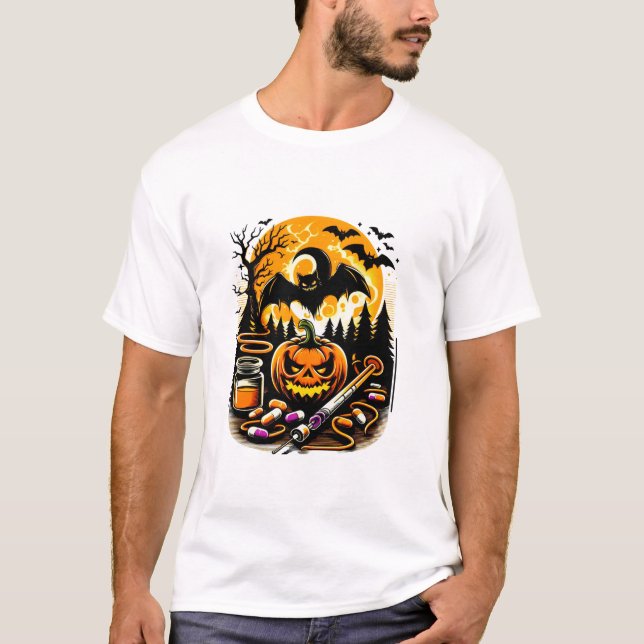T-shirt do Halloween (Frente)
