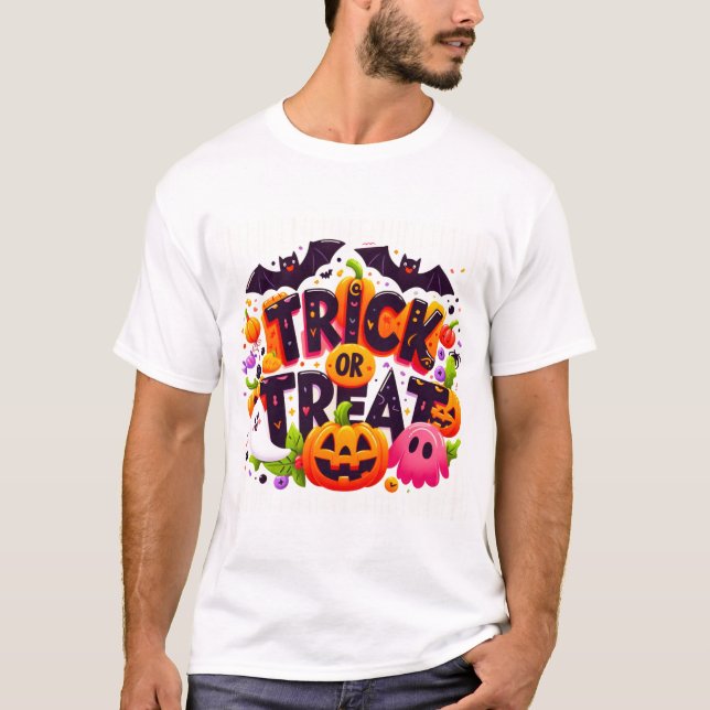 T-shirt do Halloween (Frente)