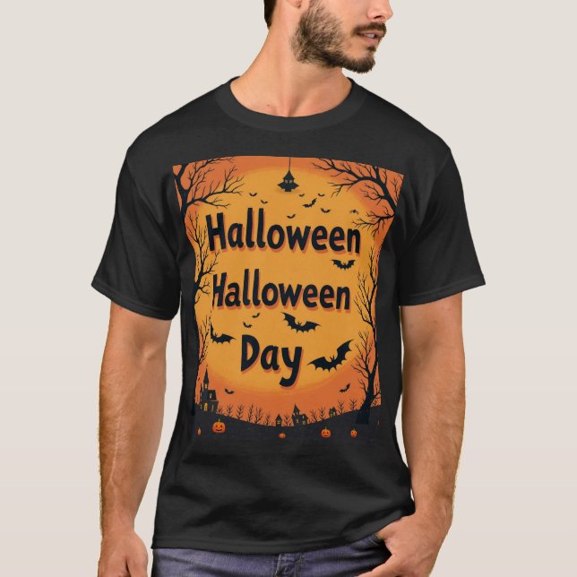 T-shirt do Halloween (Frente)