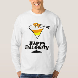 T-shirt do Halloween Candy Corn Martini