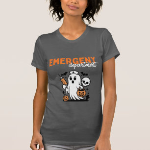 T-shirt do Halloween do Departamento de Emergência