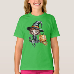 T-shirt do Halloween Magic Trick ou do Treat Kids