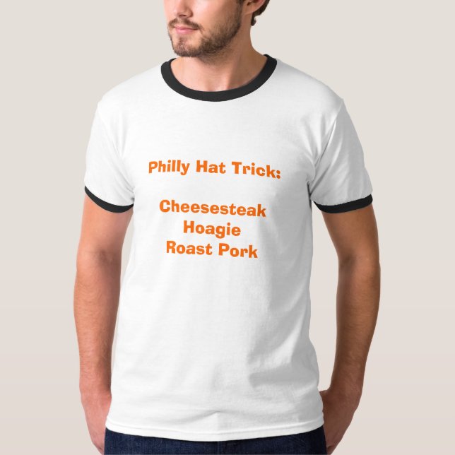 T-shirt do hat-trick de Philly (Frente)