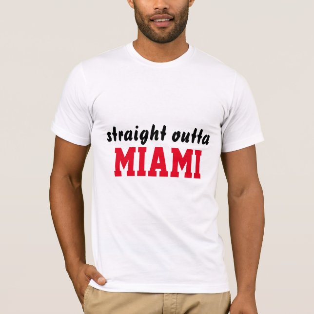 T-SHIRT DO HETERO OUTTA MIAMI (Frente)