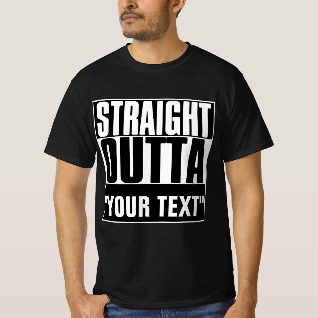 T-SHIRT DO hetero "SEU TEXTO" (Frente)
