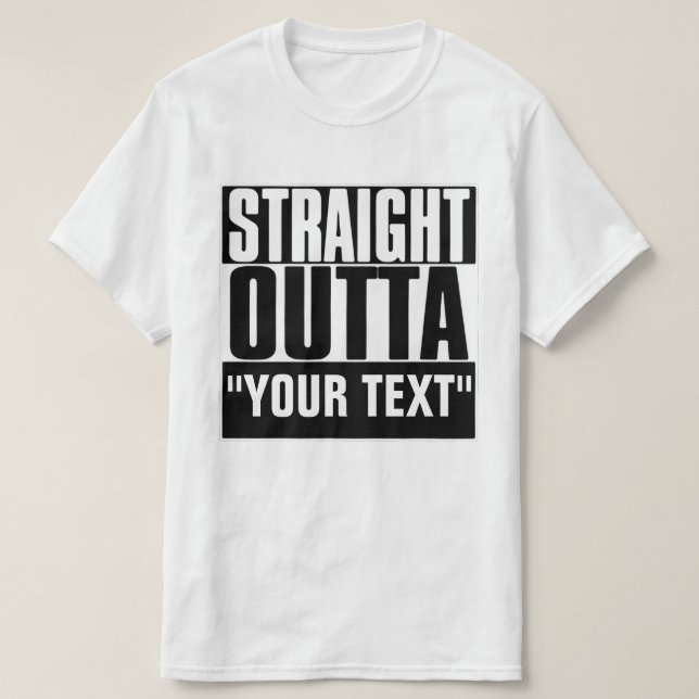 T-SHIRT DO hetero "SEU TEXTO" (Frente do Design)