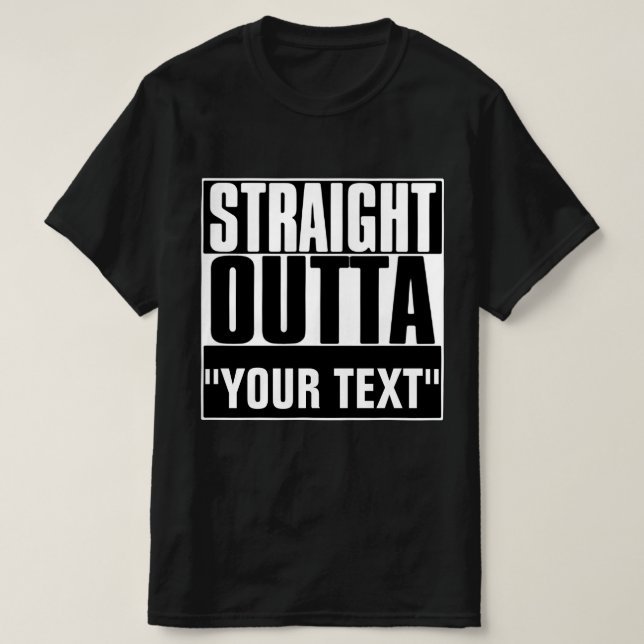 T-SHIRT DO hetero "SEU TEXTO" (Frente do Design)