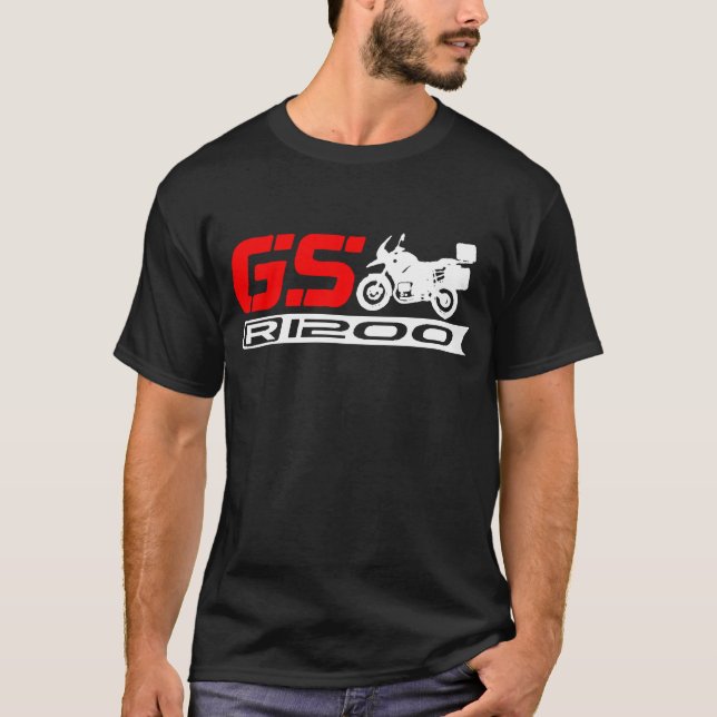 T-shirt do hipster do Bmw R1200 Gs (Frente)