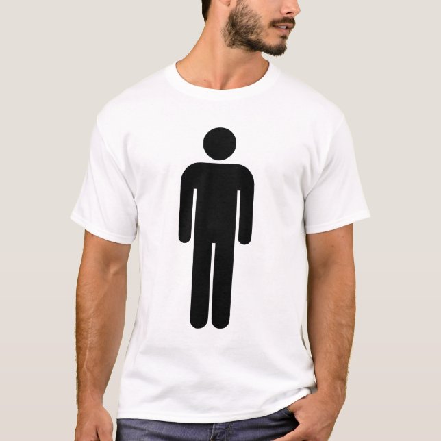 T-shirt do homem (Frente)