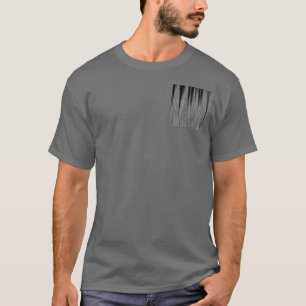 T-shirt do homem das Cinzas, em estilo grunge 