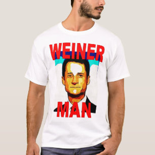 T-shirt do homem de Anthony Weiner