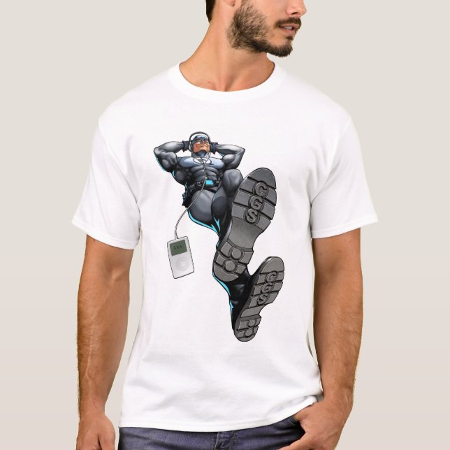 T-shirt do homem de CGS (Frente)