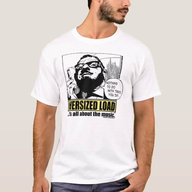 t-shirt do homem do charuto (Frente)