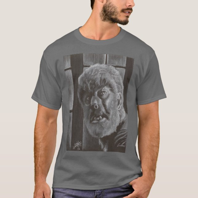 T-shirt do homem-lobo (Frente)