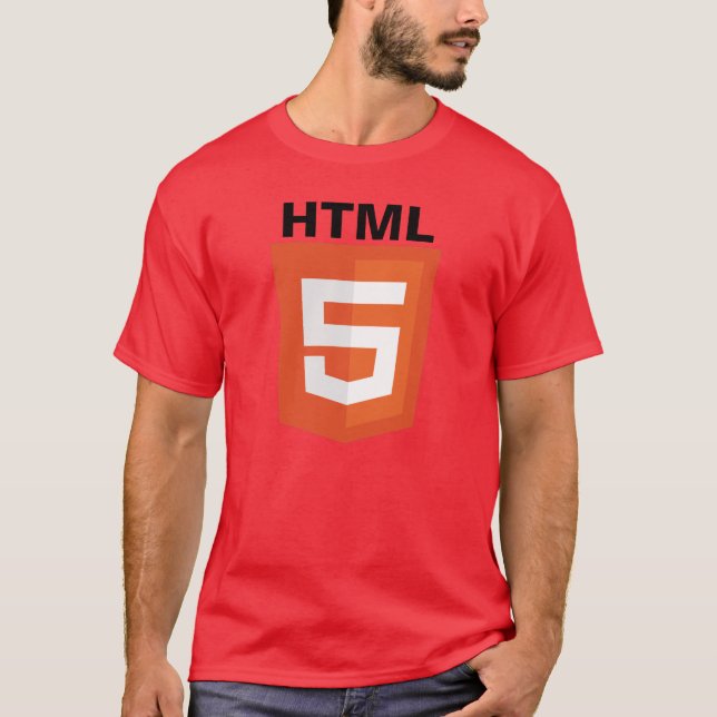 T-shirt do HTML 5 (Frente)