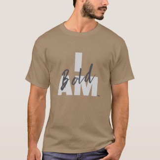 T-shirt do IAM Bold Unisex (cores escuras)