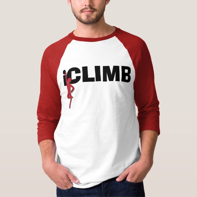 t-shirt do iclimb (Frente)