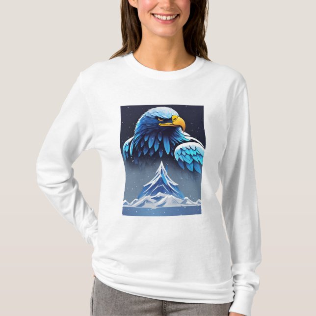 t-shirt do ícone Crystal Eagle (Frente)
