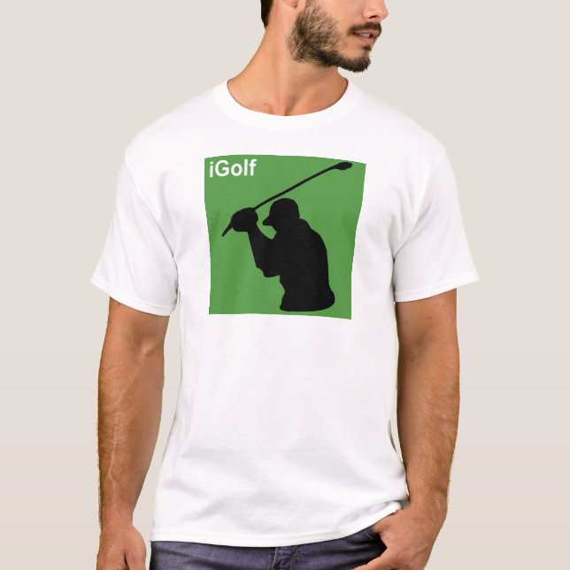 t-shirt do iGolf (Frente)