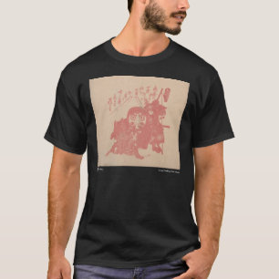 T-shirt do impressão da varíola, preto