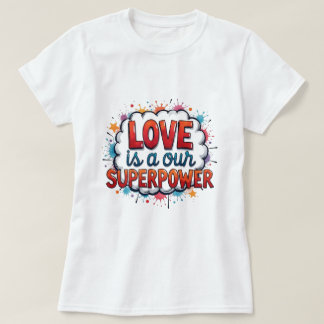 T-shirt do impressão do dia de os namorados