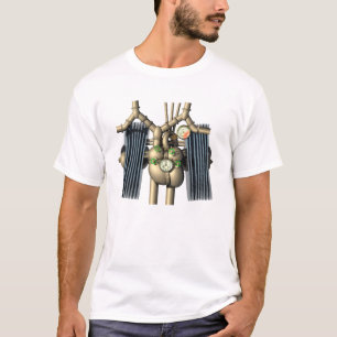 T-shirt do innards de Steampunk