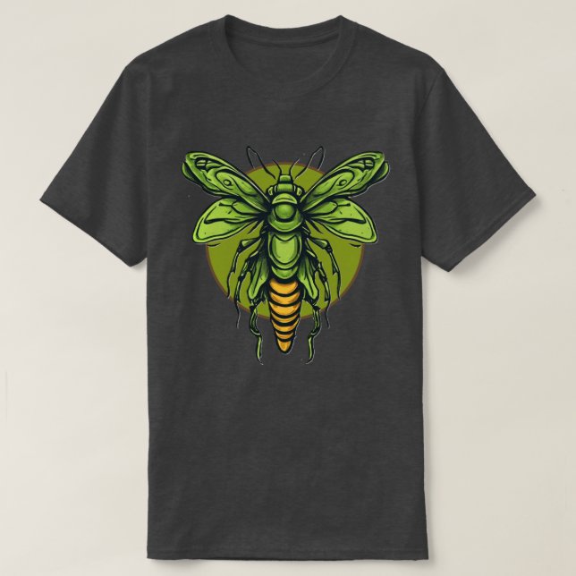 T-Shirt do inseto (Frente do Design)
