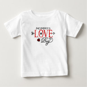 T-shirt Do "inseto amor" personalizado - miúdos/