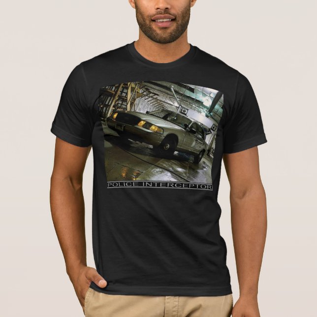 T-shirt do interceptor da polícia (Frente)