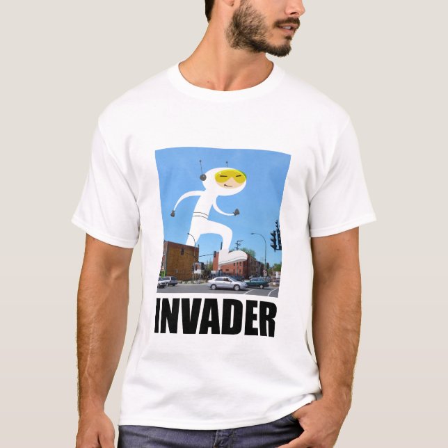 T-shirt do invasor (Frente)