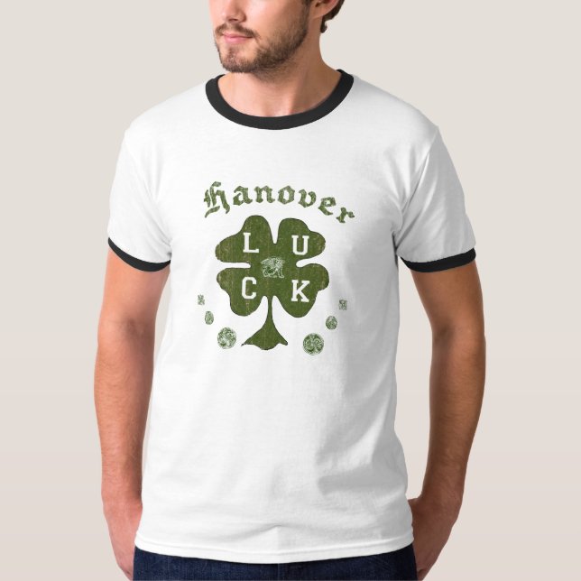 T-shirt do irlandês de Hanover Massachusetts (Frente)