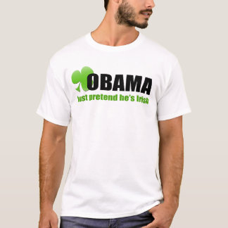 T-shirt do irlandês de Obama