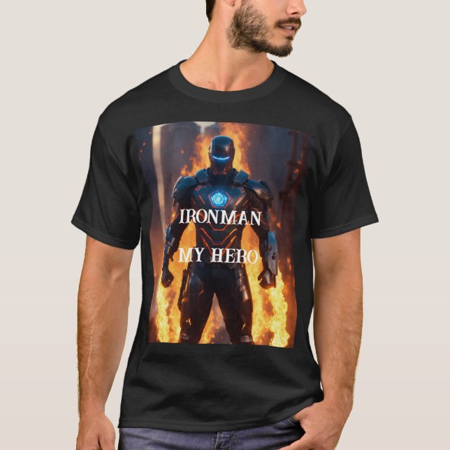 t-shirt do ironman (Frente)