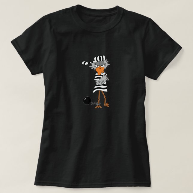 T-shirt do Jailbird (Frente do Design)