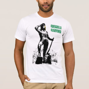 T-shirt do jardineiro da guerrilha