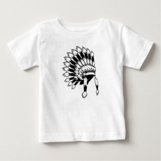 T-shirt do jérsei da multa do bebê da mantilha do
