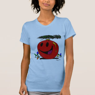T-shirt do jérsei das mulheres felizes do