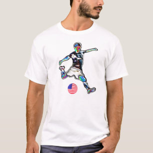 T-shirt do jérsei de futebol do futebol de