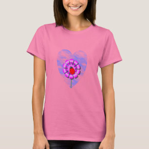 T-shirt do joaninha & da flor