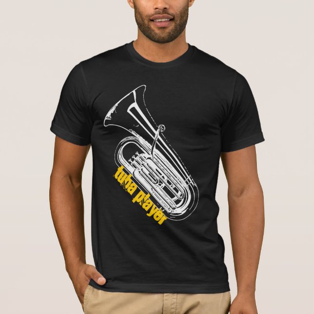 T-shirt do jogador de banheira (Frente)