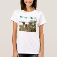 T-shirt do junco da mamã do pugilista