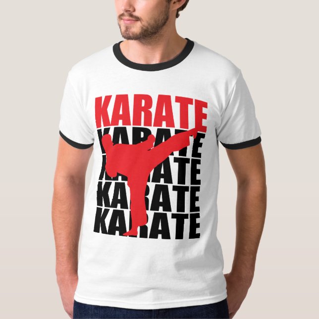 T-shirt do karaté (Frente)